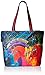 Laurel Burch LB4840 Shoulder Tote Zipper Top, 19-Inch by 7-Inch by 15-Inch, Wild Horses of Fire