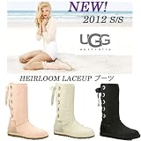 「UGG アグ ブーツ 2012 Spring/Summer HEIRLOOMレースアップ コットンブーツ」の画像