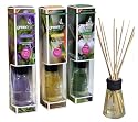 Greenair Earth Friendly Aromatherapy Reed Diffusers, 2.7-Ounce Containers, Set Of 3 Assorted Scents (Lavender, Honeysuckle And Jasmine)