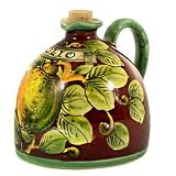 LIMONI FONDO BORDEAUX: Olive Oil Bottle 'Big Belly' [#5123/E-MLB]