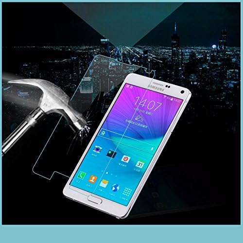 HUYSHE Samsung Galaxy Note 5 Screen Protector,Ultra-thin 0.3mm Crystal Clear Anti Blue Light Tempered Glass 9h Hardness Fingerprint Resistant