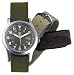 Khaki Military Watch with 3 Straps Gift Set
