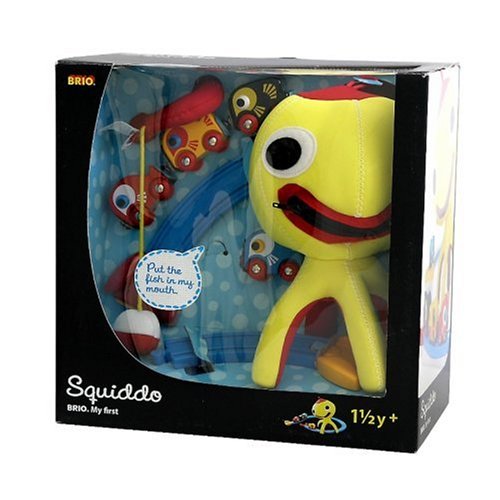 Childrens Toyshop  Toys : BRIO 33712 Wooden Railway System: My First Squiddo