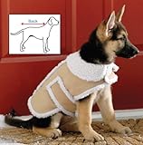 Shearling Fleece Dog Winter Coat Small