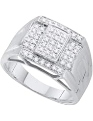 0.35CT DIAMOND MICRO-PAVE RING