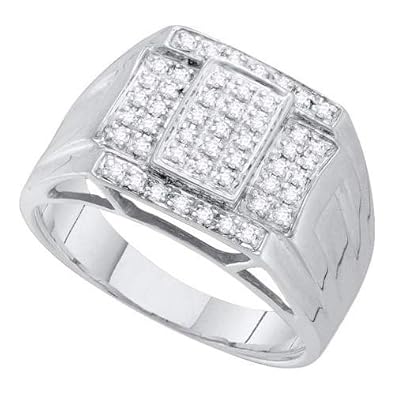 Cheap Girls Jewelry 0.35CT DIAMOND MICRO-PAVE RING For Sale