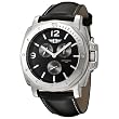 I By Invicta Men's Multi-Function Stainless Steel Black Leather Watch #41703-001