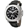 I By Invicta Men's 41703-001 Multi-Function Stainless Steel Black Leather Watch