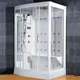 Ameristeam Whirlpool Steam Shower Overhead Rainfall
