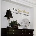 Wall Appliqué - Real Love Stories