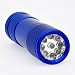 9 red LED Light Flashlight Aviator AAA Torch Astronomy, 7301 blue