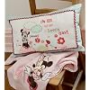 Disney Minnie Mouse Sunshine Pink White Boudoir Cushion