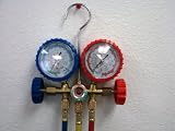 A/C Refrigerant Manifold Gauge R22 R404A R134A 60