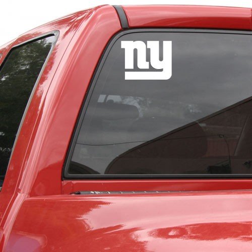 New York Giants 8x8 White Team Logo Decal at Amazon.com