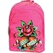 ED HARDY Pink Josh w/Stones Backpack Book Bag Laptop