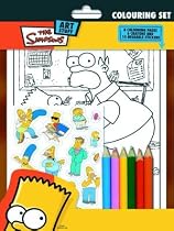 The Simpsons Colouring & Sticker Set