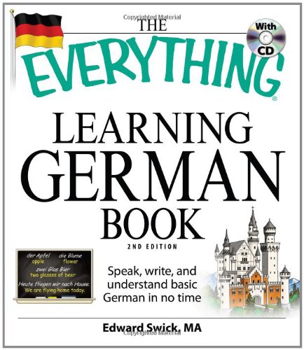 Textbook - The Everything Learning German Book: Speak, write, and understand basic German in no time (Everything (Language & Writing))