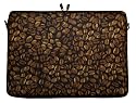 DIGITTRADE LS126-15 Notebook Sleeve 39,1cm 15,4 Zoll Laptoptasche Mocca Neopren Schutzhuelle bis 39,6cm 15,6 Zoll wasserabweisend Anti Shock System Protection Case Neoprene
