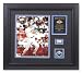 Robin Yount Milwaukee Brewers Framed Photograph with Team Medallion and Game Used Baseball Piece