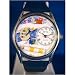 Whimsical Watches Unisex Artist Silver Watch Watch S0410001