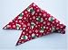Snap-on Pet Bandana, Christmas Bears, Size Medium