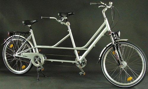 26" Alu MTB Tandem Shimano 7G Nexus ND Rücktritt LockOut