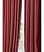HPD Half Price Drapes PDCH-HANB46-108 Yarn Dyed Faux Dupioni Silk Curtain (1 Panel), 50 X 108, Cherrywood