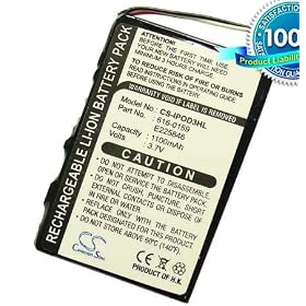Cameron Sino 1100mA Extended Battery for Apple iPod 3rd Generation
