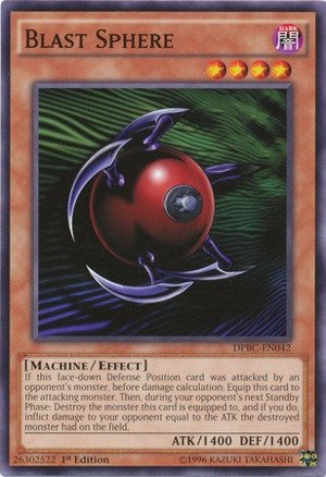 Yu-Gi-Oh! - Blast Sphere (DPBC-EN042) - Duelist Pack 16: Battle City - 1st Edition - Common