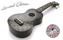 Mahalo Black Ukulele Starter Kit: DVD, Bag and 'Sparkly' Ukelele