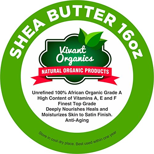 Pure Raw Unrefined African Shea Butter. For Dry Skin and Hair