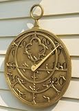 ASTROLABE THERMOMETER by WHITEHALL PRODUCTS Antique Brass Finish