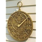 ASTROLABE THERMOMETER by WHITEHALL PRODUCTS Antique Brass Finish by
