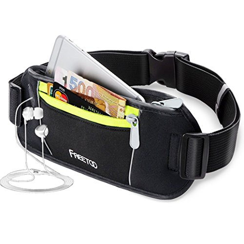 Freetoo Running Belt Workout Fanny Pack Running Bag Waist Pack for iphone 6s Plus/6 Plus/6s/6,galaxy S5,s6,note 4/5