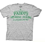 Grey It's Always Sunny in Philadelphia Paddy's Irish Pub T-shirt