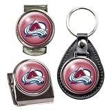 NHL Carolina Hurricanes Three Piece Key Chain, Money Clip & Magnet Clip
