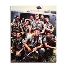 TERENCE KNOX AS SGT. CLAYTON 'ZEKE' ANDERSON, STEPHEN CAFFREY AS LT. MYRON GOLDMAN, TONY BECKER AS SP4 DANIEL 'DANNY' PERCELL, STAN FOSTER AS SGT. MARVIN JOHNSON, MIGUEL A. NEEEZ JR. AS SPC. MARCUS TAYLOR FROM TOUR OF DUTY - IN FARBE - Filmfoto (4 verschiedene Fotos zur Auswahl, auch in (Poster) PLAKAT-Format erh�ltlich)