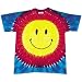 Smiley Design Tie Dye T-Shirt