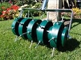 GreenKey Rolling Lawn Aerator 30cm