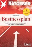 Produkt-Bild: Businessplan f&uuml;r Gr&uuml;ndungszuschuss-, Einstiegsgeld- und andere Existenzgr&uuml;nder