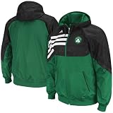 Boston Celtics Adidas Pre-Game On Court Full Zip Hooded Sweatshirt