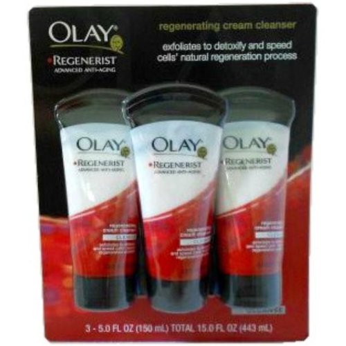 Olay Regenerist Anti Aging Cream Cleanser 3PK