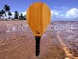 One Olive Wood Frescobol Racquet Paddle Ball Paddleball Fresco Ball Beach Sports Smash Ball Smashball FREE SHIPPING