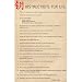 Instructions For Life Dalai Lama Art Poster Print - 24x36