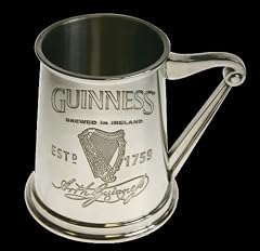 Guinness Harp Pewter Tankard