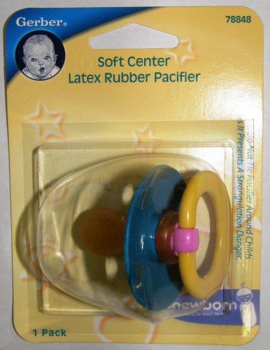 Gerber Soft Center Latex Pacifier 78848 1 piece