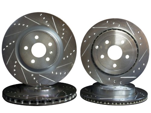 2008-2009 Pontiac G8 GXP Front & Rear Brake Disc 