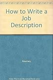 How to write a job description