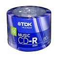 TKD Life On Record Music CDR 50 Pack Spindle 52x