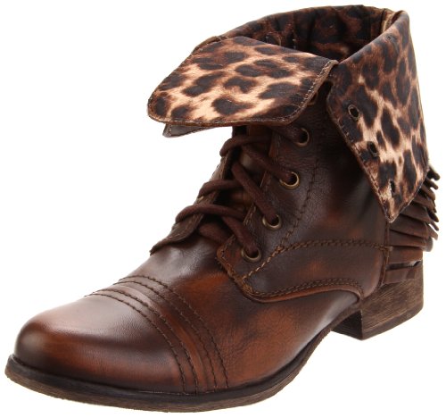 Betsey Johnson Womens Llola Ankle Boot,Cognac Leather,9 M US